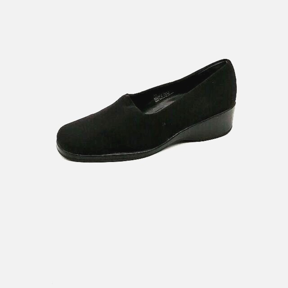 Trendsetter Shoes Womens Loafer Whisp Black Fabric Comfy Dressy Casual 9